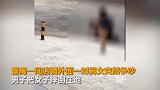 广州男子街头连刺女友数刀 热心群众奋勇扑救将其制止