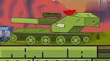 坦克世界动画：小坦克比力量