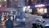 黑龙江佳木斯燃气爆炸致1死2伤 现场窗户脱落满地残渣