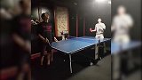 乒乓球-17年-被演艺事业耽误的运动员？灿烈和世勋对决乒乓球画风惊奇-专题