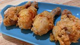 炸鸡腿外酥里嫩不掉皮的窍门，掌握了方法天天做，一次4个不够吃