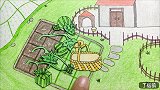 手绘定格动画：辛苦种出的西瓜，吃起来格外甜，哪吒能吃一个