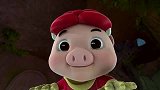 猪猪侠：小猪猪看到爸爸的图纸，上面画着一家人，小猪猪很感动