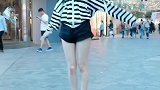 小姐姐这腿哟！我给一百分！
