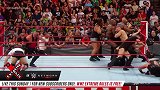 WWE-18年-RAW第1311期：拉不住！罗门莱斯利大打出手 全体选手出动来劝架-精华