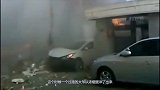 这是有深仇大恨吗？汽车引爆煤气罐，一心只为跟男子同归于尽！