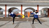 二浪跟阿宝反目成仇，没想老师利用葵花点穴手化解恩怨，真逗