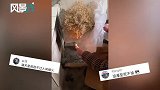 老妈拿满天星花束烧锅引火走红网络 最亮的是网友们的神评论
