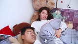老婆肚子疼，老公的做法真是太逗了，满满的套路