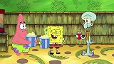海绵宝宝：海绵去看电影，被章鱼哥嘲讽胆小，他要证明自己
