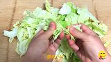 这才是包菜最好吃的做法，做法简单，下酒又下饭，一顿2颗不够吃