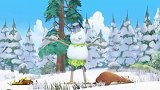 熊出没解说：假扮雪怪的光头强，竟然真的遇到了雪怪，这下子慌了
