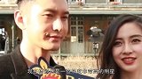 baby为拍好看，站在柜台不敢动，偷瞄镜头的表情亮了