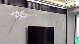 简约又好看，悬空电视背景墙