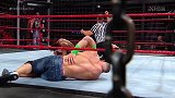 WWE-18年-塞纳第四顺位出场力战罗林斯 再现双人五指重击-花絮