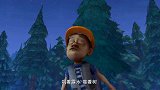 熊出没：熊二这个胆小鬼，被一群萤火虫吓到了，你可是狗熊啊