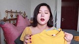 不用复杂的穿搭，一件宽松T恤就够美了