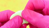 可以吃的珠子，diy到糖果上，打造出迷你润唇膏