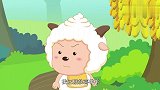 羊羊小侦探：懒羊羊被苹果砸了，真是幸福，瞬间就不疼了