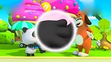 宝宝巴士：小熊猫们去了公园，做了美味的冰淇淋，好开心呀