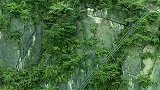 悬崖村天路，孩子们每天上学需要花费三小时时间，为他们点赞！