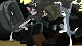 猫和老鼠：汤姆和野猫争夺罐头，就想吃口好吃的，怎么这么难