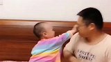 都说女儿是爸爸的小情人，可眼前这一幕，上辈子是冤家吗