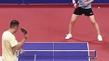 中国乒乓球队适应世乒赛场地，马琳拿出看家本领教陈梦打高球