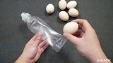 鸡蛋如何放进塑料瓶？试试这招，解决了很多家庭的烦恼，涨知识了