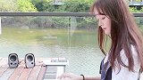 手卷钢琴之“河畔”小姐姐，演奏一曲《浪人琵琶》，是心动的感觉