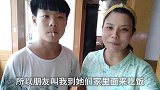 去美女家做客，厨艺了得做辣子鸡和狼牙土豆来招，惦记下次再来