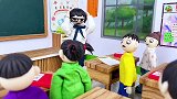 儿童剧：一年级的同学打疫苗鬼哭狼嚎，臭蛋改编儿歌来加油助威