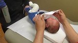 8周大小宝宝拆石膏，遇到个强悍的护士姐姐，这过程太酸爽了