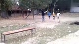国外搞笑合集,这个小伙拔河竟然能一挑六厉害了