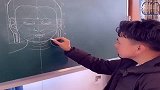 美术生画唐卡，当静下心来的时候，灵感说来就来！