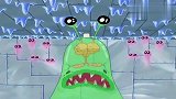 海绵宝宝：结冻的美乃滋根本没办法攻击水母怪