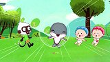 可可小爱：小海豚唱歌影响到其他人游玩，这样是不文明的行为哦
