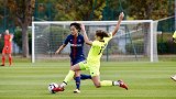 女足法甲-王霜霸气外脚背建功 大巴黎女足1-1里尔