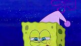 海绵宝宝：宝宝和派大星午夜也不敢回家，还得章鱼哥送，胆子太小