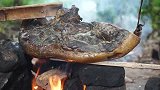 在农村, 这样烧腊肉, 你吃过吗