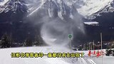 不知天高地厚：加拿大滑雪爱好者，挑战“雪龙卷”被瞬间吞没！