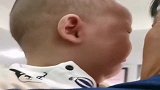 儿子你不是来搞笑的吧，为什么每次都是打完预防针才哭