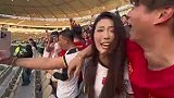 博主山羊君现场见证晋级：这是我们爱的足球