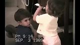 [搞笑]宝宝的第一个吻