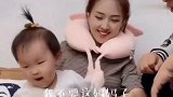 爸爸亲妈妈手，不料小情人说了这话，可真逗！