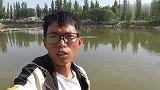 今天跟分享哥钓鱼，上了一条青鱼，溜了半小时
