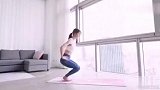 美女瑜伽动作 教你开髋练出优美身材