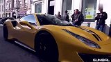 法拉利488和F12同时现身街头，一脚油门后才是霸气的开始！