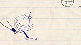 创意铅笔动画：你这棒球技术也是没谁了，闯大祸了吧