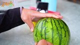 这西瓜没两下子真雕不出张国荣的样子！